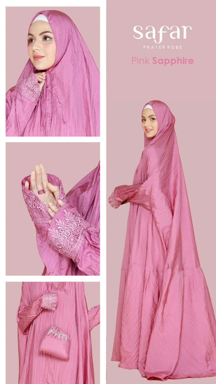Safar Prayer Robe (Pink Sapphire)